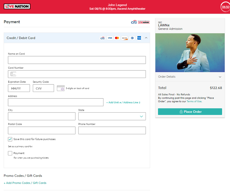 How do I use Promo Codes? – Ticketmaster Help